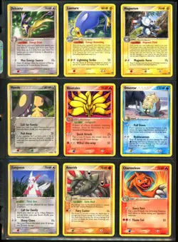 2006 Pokemon EX POWER KEEPERS Set NON HOLO Cards Collection Lot RARE Pikachu NM+ - Image 2