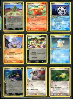 2006 Pokemon EX POWER KEEPERS Set NON HOLO Cards Collection Lot RARE Pikachu NM+ - Image 3