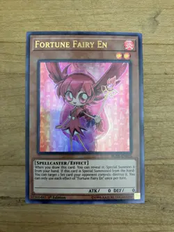 Fortune Fairy En BLHR-EN015 Yu-Gi-Oh! Card 1st Edition - Image 1