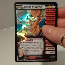 READ DESC.. GKI UR23 Majin Vegeta Score Dragonball Z Card TCG Ultra Rare Promo - Image 5