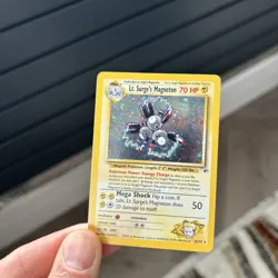Lt. Surge’s Magneton 8/132 Gym Heroes Set Pokemon TCG Card - Near Mint - Image 1