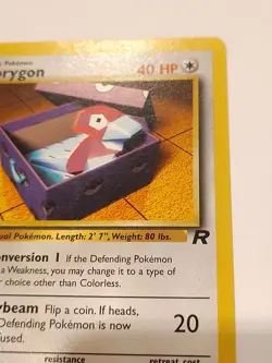 PORYGON - 48/82 - Team Rocket - Pokemon Card - - Image 3
