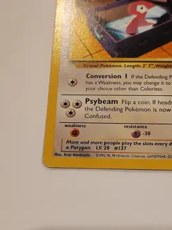 PORYGON - 48/82 - Team Rocket - Pokemon Card - - Image 5