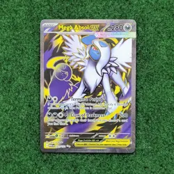 Pokemon Mega Evolutions Mega Absol EX 161/132 Ultra Rare Full Art Card - Image 1