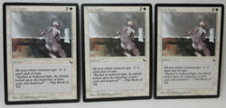 HOLY LIGHT X3 MAGIC THE GATHERING THE DARK 1994 VINTAGE MTG CARD #421 - Image 1