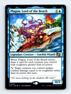 #37 2024 Foundations Jumpstart J25 ^ Plagon, Lord of the Beach Rare - Image 1
