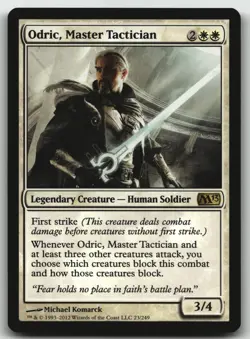 Odric, Master Tactician R The List Reprints 23/249 LP - Image 1