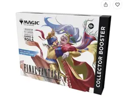 Magic The Gathering Final Fantasy Collector Booster Omega Pack Sealed! In hand - Image 1