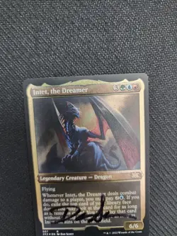 Intet The Dreamer FOIL Etched Signed Artist Proof #28/50 Double Masters 2022 - Image 2