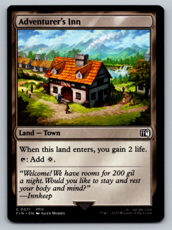 Adventurer's Inn C 0271 - Final Fantasy MTG Magic The Gathering (Regular) - Image 1