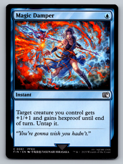 Magic Damper C 0061 - Final Fantasy MTG Magic The Gathering (Regular) - Image 1