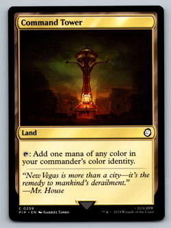 Command Tower C 0259 - MTG Universes Beyond: Fallout (PIP) - Image 1