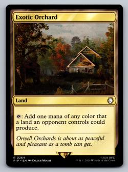 Exotic Orchard R 0264 - MTG Universes Beyond: Fallout (PIP) - Image 1