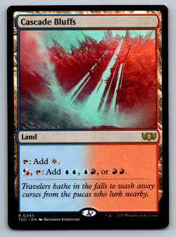 Cascade Bluffs R 0345 Tarkir: Dragonstorm Regular - Image 1