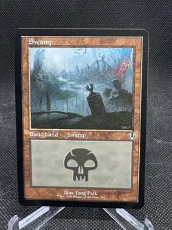 MTG Swamp 0292 Innistrad Remastered Retro Frame - Image 3