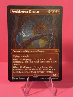Worldgorger Dragon (Borderless) Dominaria Remastered Regular - Image 1