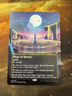 Plaza of Heroes (0078) (Borderless) Edge of Eternities: Stellar Sights Regular - Image 1