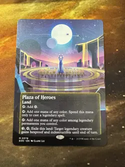 Plaza of Heroes (0078) (Borderless) Edge of Eternities: Stellar Sights Regular - Image 2