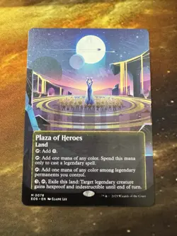Plaza of Heroes (0078) (Borderless) Edge of Eternities: Stellar Sights Regular - Image 3