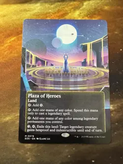 Plaza of Heroes (0078) (Borderless) Edge of Eternities: Stellar Sights Regular - Image 4