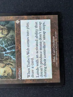Tsabo's Web - Invasion - NM - Magic the Gathering - MTG - Artifact - Image 2