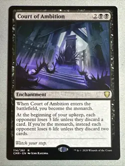 MTG / Court of Ambition / CMR / #114 / Regular / Rare / NM - Image 1