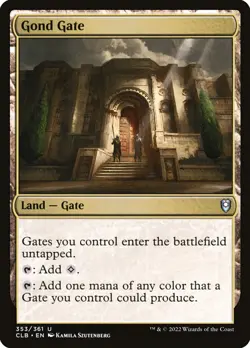 Gond Gate + Full Set of Guildgate Lands (10) - NM - Sets - MTG - Image 2