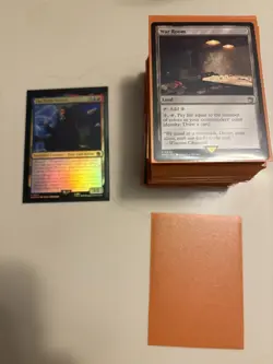 Universes Beyond: Doctor Who Timey-wimey Commander Deck SLEEVED - Image 1