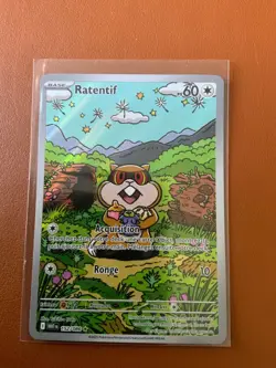 Carte Pokemon RATENTIF 152/086 HOLO AR EV10.5 Flamme Blanche WHT FR NEUF - Image 1