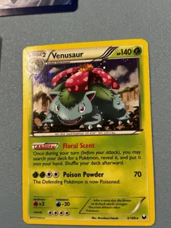 Bulbasaur 54/112 Ivysaur 2/165 Venusaur 3/108 Evolution Line- LP/NM Pokemon Lot - Image 3