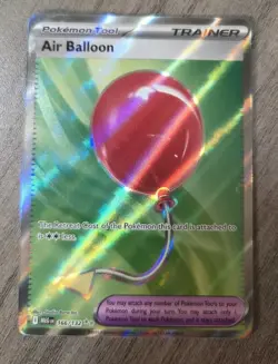 Pokemon Air Balloon #166 Ultra Rare Mega Evolution Trainer Tool ENG - Image 1
