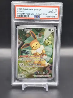 Eevee 173 - PSA 10 - 2025 Pokemon SVP EN #173 - Gem Mint 10 - Image 1