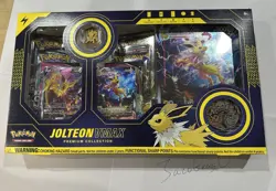 Lot of (3) Pokemon Vaporeon Jolteon Flareon VMAX Premium Collection Boxes - Image 5