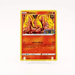 Moltres - SWSH185 Brilliant Stars Pre Release Promo Pokemon - NM/LP - Image 1