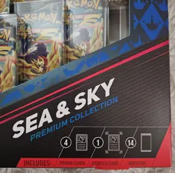 Pokemon Crown Zenith Sea and Sky Premium Collection Box 14 Packs, Factory Sealed - Image 2