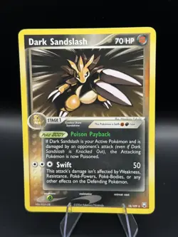 Dark Sandslash - NM - 2004 Pokemon Team Rocket Returns - #18 - Image 1