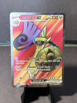 Pokemon TCG Aegislash EX 230/182 Paradox Rift Full Art Ultra Rare NM/M - Image 1