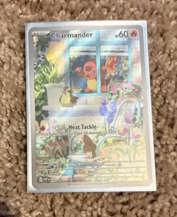 Pokemon TCG Charmander 2023 SV Black Star Promo 044 Obsedian Flames - Image 1