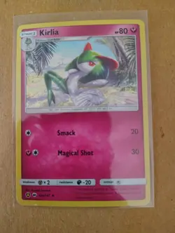 Kirlia 92a/147 Pokemon Sun Moon 2018 Burning Shadows Holo Uncommon NM - Image 1