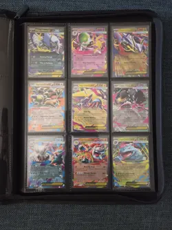 Pokemon Mega Evolutions Master Base Set, Commons, U/C, Reverse, 2x RR, W/ BINDER - Image 3
