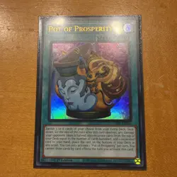 Yugioh Pot of Prosperity Ultra Rare RA01-EN066 - Image 1