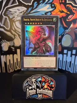 ALIN-EN049 Disaster, Dragon Ruler of All Apocalypses Ultra Rare YuGiOh - Image 1