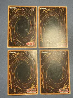 Yu-Gi-Oh! 4x OG Holo Dark Magician SDY, Suijin + Sanga MRD 1st Ultra Super Rare - Image 4