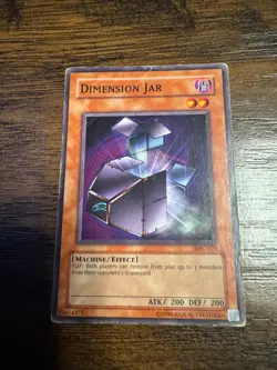 Dimension Jar MFC-023 Yu-Gi-Oh! Card Heavy Play Unlimited - Image 1