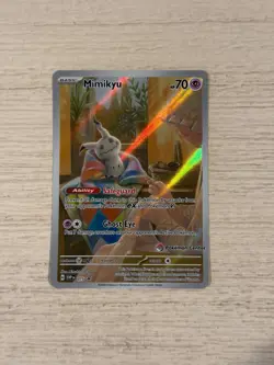 Mimikyu - 075 (Pokemon Center Exclusive) 075 Sv: Scarlet & Violet Promo Cards - Image 1