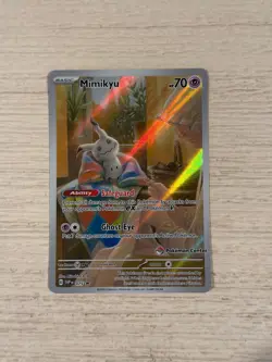 Mimikyu - 075 (Pokemon Center Exclusive) 075 Sv: Scarlet & Violet Promo Cards - Image 3