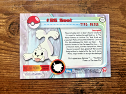 #86 Seel - Pokemon Topps Card - Blue Logo - Image 2