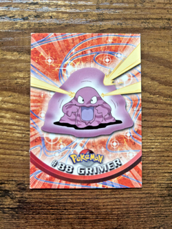 #88 Grimer - Pokemon Topps Card - Blue Logo - Image 1