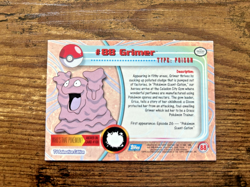 #88 Grimer - Pokemon Topps Card - Blue Logo - Image 2