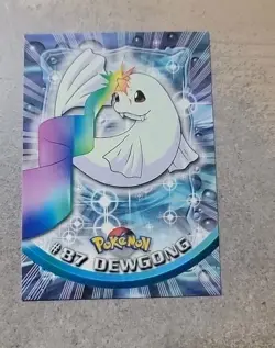 #87 Dewgong - Pokemon Topps Card - Blue Logo - Image 1